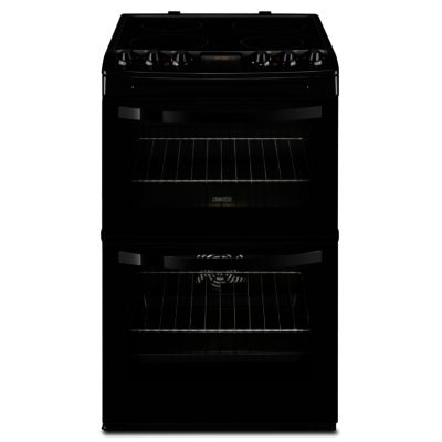 Zanussi ZCV46200BA 55cm Electric Cooker in Black